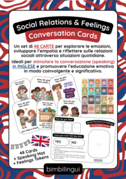 Social Relations & Feelings: Conversation Cards - SPEAKING