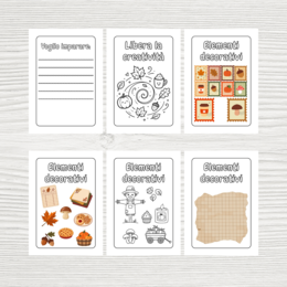 Diario creativo dell'autunno - Scrapbooking per bambini e ragazzi