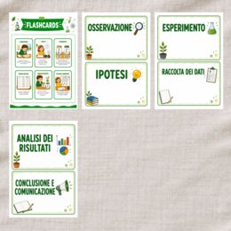 Flashcards sul metodo scientifico