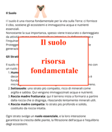La Terra sotto i piedi: problemi matematici per la giornata del suolo; classi IV-V