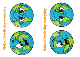 Giornata delle Terra - Lapbook "Make earth day everyday"  - inglese