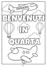 POSTER BENVENUTI IN QUARTA TEMA VIAGGIO