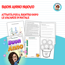Buon anno nuovo - Attività per il rientro dopo le vacanze di Natale