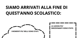 SCHEDA FINE ANNO SCOLASTICO, UN SALUTO SPECIALE.