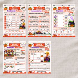 Giochi matematici di Halloween - Classe quinta