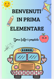 ACCOGLIENZA CLASSI 1 ELEMENTARE