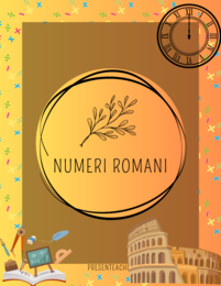 I numeri romani - presentazione