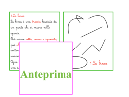 La linea; percorsi di osservazione, scoperta e classificazione
