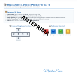 La sfida della grammatica – Gioco da tavolo didattico stampabile (Classi 3ª, 4ª e 5ª)