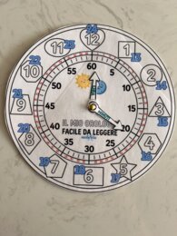 Orologio facile con storia e fumetto