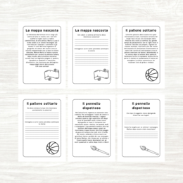 Questo pacchetto di schede di lettura e comprensione per il Back to School comprende 12 storie ad alta leggibilità e 12 pagine con domande di comprensione.