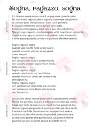 Sogna, Ragazzo, Sogna!