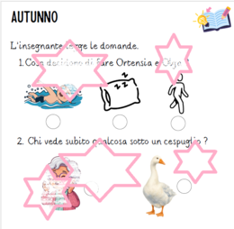 Attività interdisciplinari AUTUNNO ( Italiano - Arte)