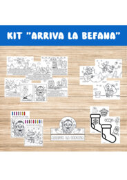 Kit Arriva la Befana - storia della Befana