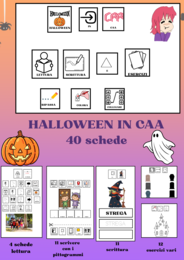 CAA: Halloween 40 schede lettura ed esercizi