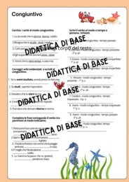 Il modo congiuntivo