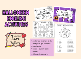 Halloween english activities