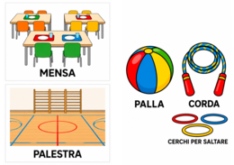Flash cards oggetti della scuola