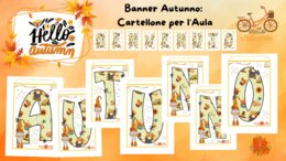 Banner Autunno: Cartellone per l'Aula