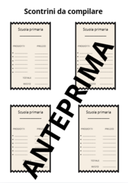 COMPITO DI REALTA' - SPESA PER MERENDA DI FINE ANNO - CL.4
