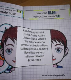 GLI di conigio Giglielmo e LI di Elio interattivi