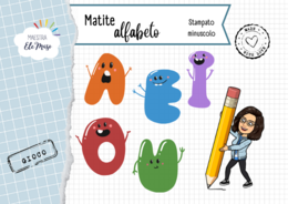 Matite alfabeto - stampato minuscolo