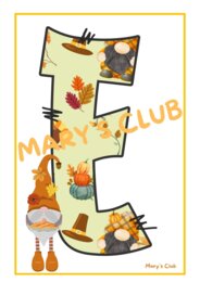 Autunno.Striscione"HELLO AUTUMN"