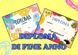 DIPLOMA DI FINE ANNO SCOLASTICO