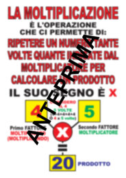 LA MOLTIPLICAZIONE CARTELLI/ SCHEDE RIASSUNTIVI