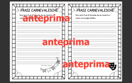 IL LIBRO DELLE FRASI TEMA CARNEVALE
