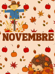 Quaderno di novembre di matematica in classe terza