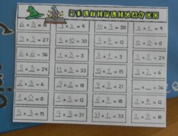 Magiche tabelline tascabili di 8,9,10