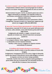 SFIDA DI GRAMMATICA - 40 Carte maxi per la Scuola Primaria (Italiano) -  PDF stampabile con soluzioni e 5 modalità di gioco