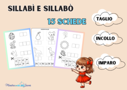 Sillabì e sillabò: attività di divisione in sillabe