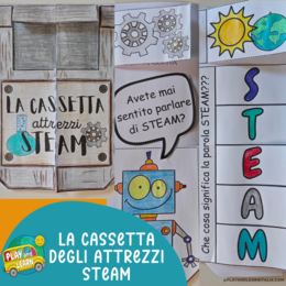 LAPBOOK "LA CASSETTA DEGLI ATTREZZI STEAM"