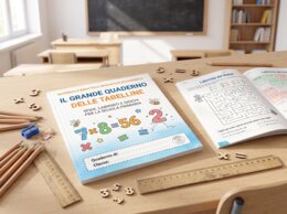Il Grande Quaderno delle Tabelline: Sfide, Giochi Logici, Laboratori e Problemi (Classi 2ª e 3ª)