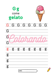 Le Lettere Simpatiche – 33 schede illustrate per imparare l’alfabeto e scrivere le lettere
