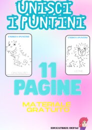 Unisci i punti: materiale gratuito