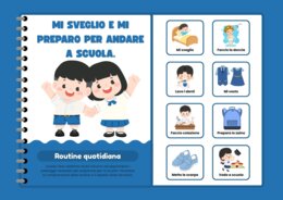 Mega Bundle Agende Visive: La Mia Giornata a Casa e a Scuola (81 Pagine CAA)