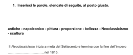 Il Neoclassicismo