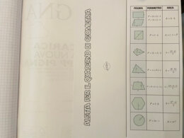Aletta per il quaderno di geometria