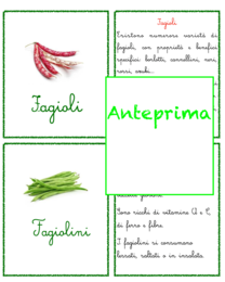 Legumi o cereali? Classe I-V