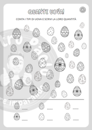 Libro delle attività Pasqua - Classe Prima