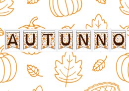 STRISCIONE "AUTUNNO"