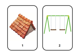 Flashcards di immagini con i suoni T/D