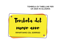 Tombola con le tabelline 2025