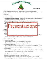 Natale matematico: problemi, logica e sudoku; per le attività in classe o per i compiti delle vacanze- classi IV/V
