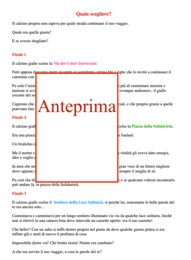 Il viaggio del calzino coraggioso; storia a tre finali e attività rielaborative classi 2-5