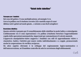 "I Gelati delle Tabelline"