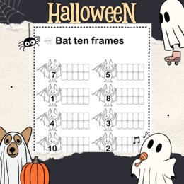 Halloween Ten Frames